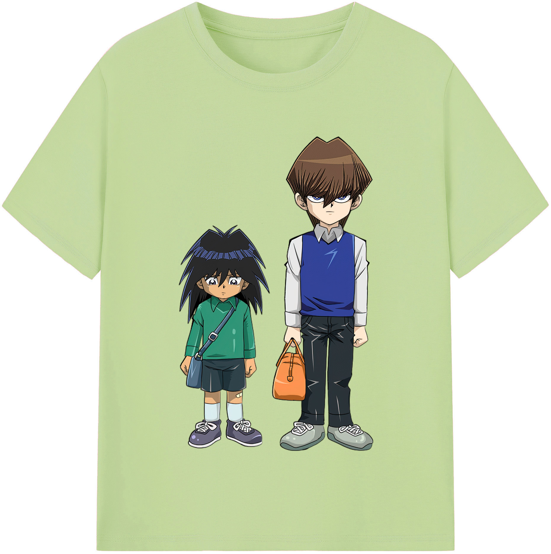 （画像用） 遊☆戯☆王 Yu-Gi-Oh! 綿100％半袖Tシャツ（フロントプリント）